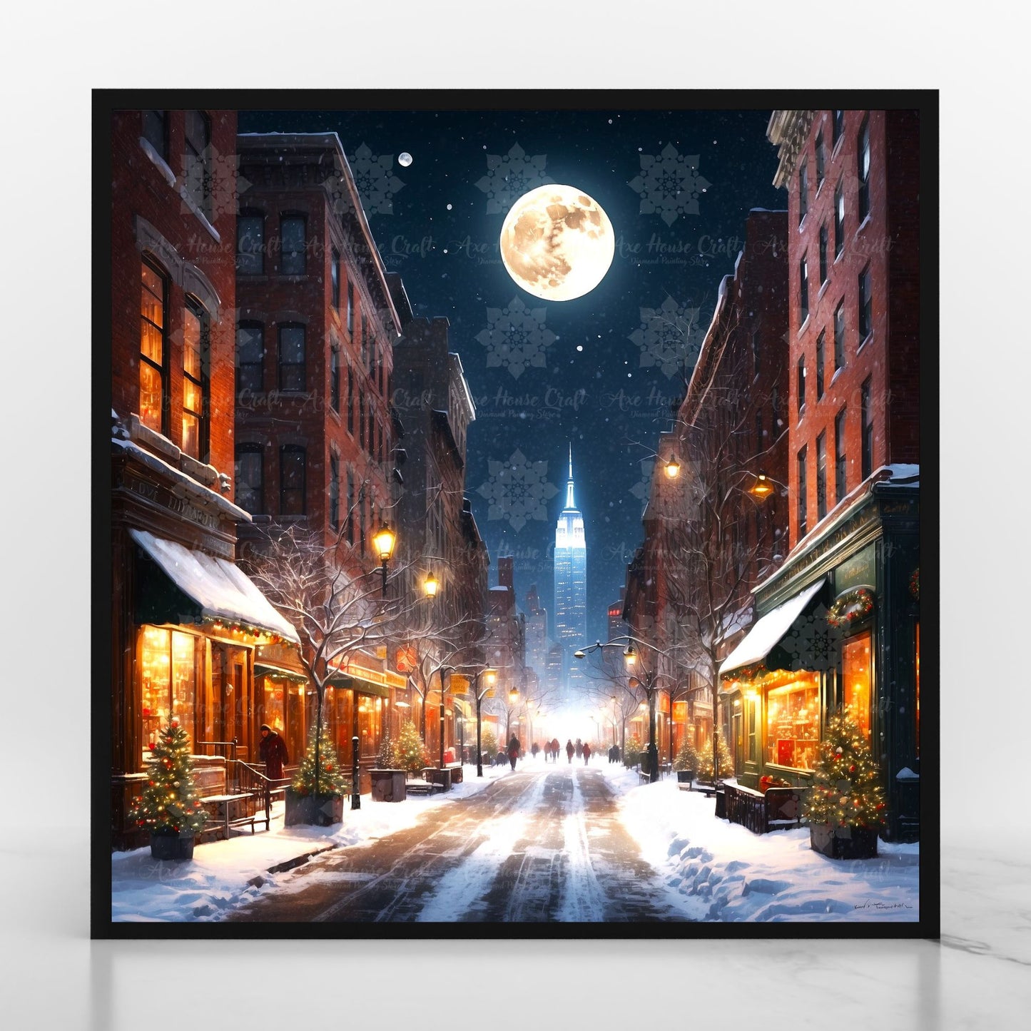 Glistening Christmas Streets